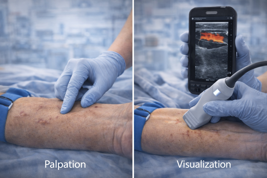 cuando palpar noe s sufucuente